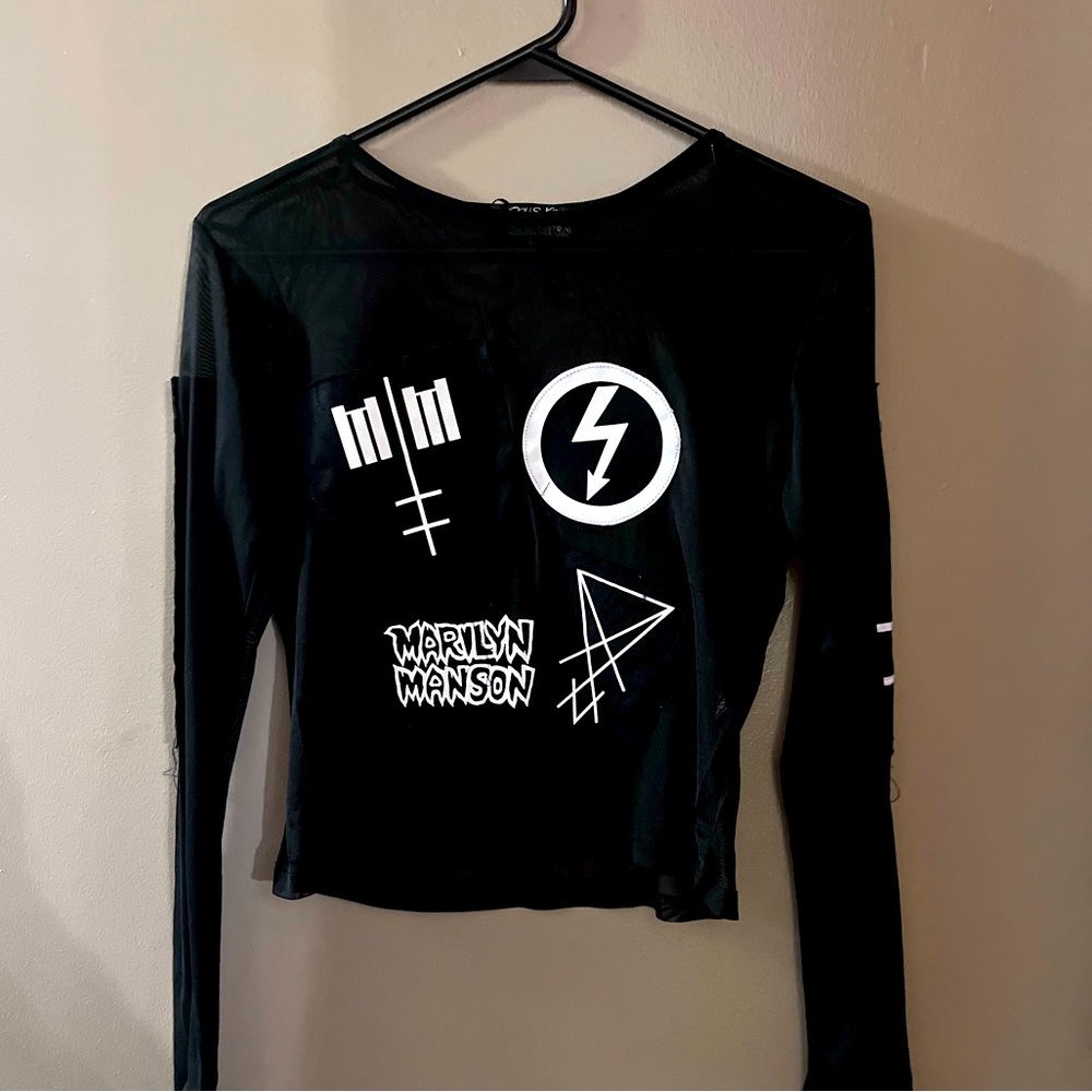 Unreleased Manson & Dk mesh top